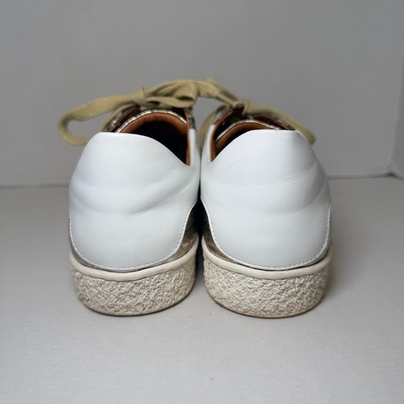 Chocolat Blu Nori Gold & White Sneakers - Picture 5 of 9